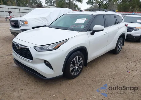 2020 Toyota Highlander Xle из США, поврежденный, VIN 5TDGZRAH9LS029592